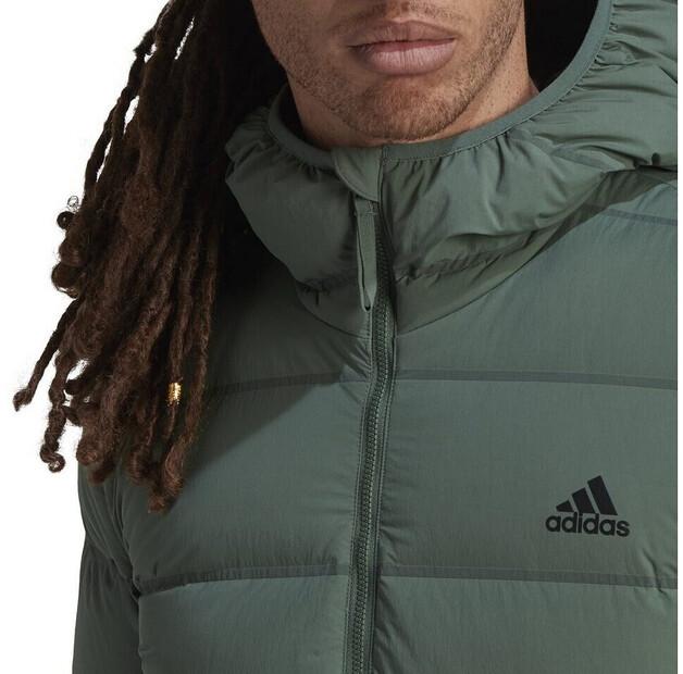 Adidas Helionic Stretch Hooded Down Jacket