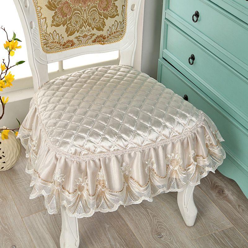 

Подушка на обеденный стул Подушка для дома Четыре сезона Нескользящая Минималистичные ткани Подушка на стул для обеденного стола Чехол на стул Подушка для сиденья для студентов Warm velvet Rice Outer width 45 * depth 43cm