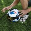 Football Kick Trainer Adjustable Soccer Ball Training Nylon Cloth Soccer Trainer Solo Belt Elastic Auxiliary Fitness Equipment