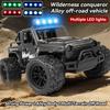 Alloy NEW JEEP Racing 1:16 Scale With LED Lights High Speed Road Climbing Drifting 2.4G Remote Control Toys For Kid Outdoor Gift