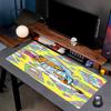 Garfield Print Mouse Pad, Anti‑Slip Desktop keyboard Mat, for PC Laptop Gaming Working Daily Use, Cool Festival Surprise Gift