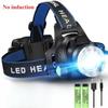 XIWANGFIRE T6 LED Headlamps Bright Heal Lamp18650 Long Endurance Lamp Rechargeable 3 Modes Torch Zoom Fishing Working Lantern