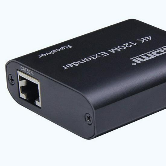 4K HDMI Extender with 120m Loop-Out and Audio