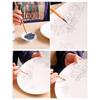 Underglaze Application Brush Detailed Pottery Design Ergonomic Wood Shaft for Ceramic Coloring and Delicate Line Work