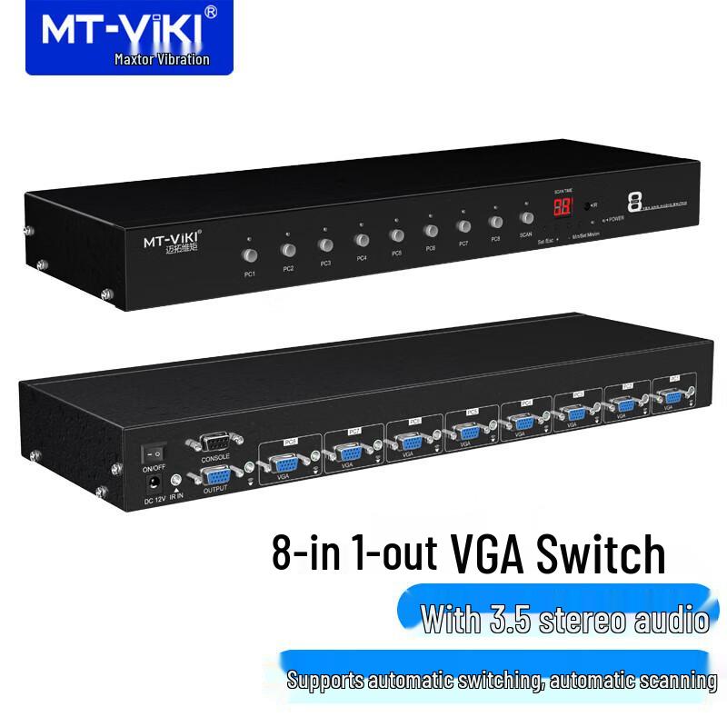 

MT-viki 8-Port VGA Switcher