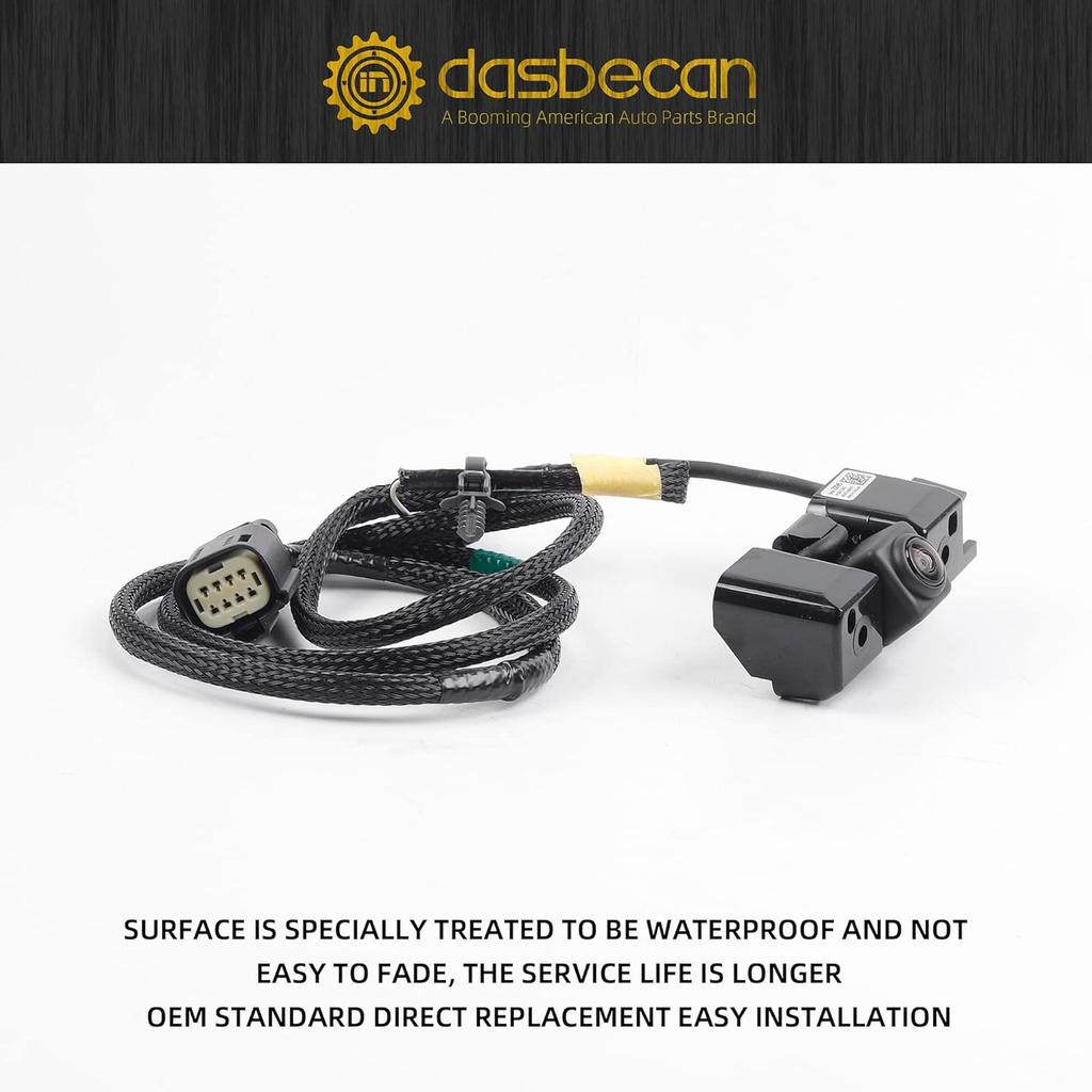Dasbecan Backup Camera Compatible with Chevrolet Silverado 2016-2019 & GMC Sierra 1500 2500 3500 Rear View Park Assist Camera Replaces# 84062896