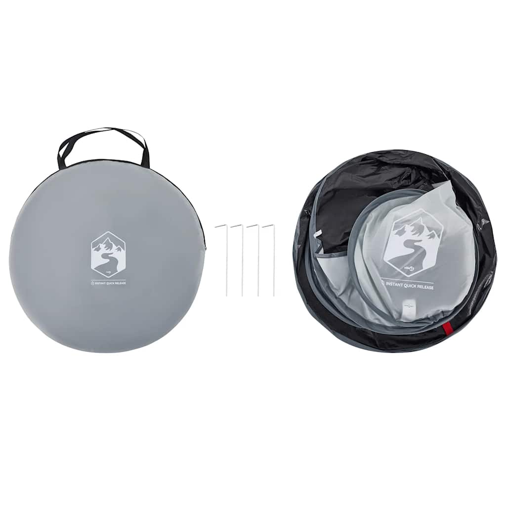 Pop Up Beach Tent Grey