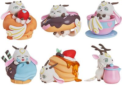 Jiang Ziga Trading Figure Shifusou dipinta e completata Trading Figure Scatola da 6 ABS e PVC non in scala