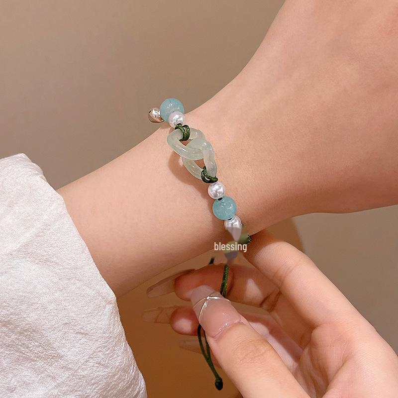 Hochwertige ineinandergreifende Liebesarmbänder: Geflochtene Kordel Schmuck für Frauen und Freundinnen