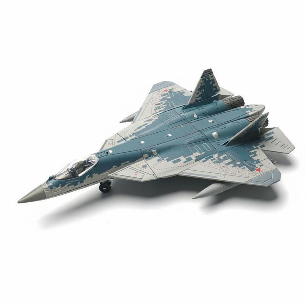 Fighter Jet Model Kit Quick Assembly DIY Aircraft for Boys, Kids