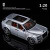 1/20 Scale Cullinan Alloy Luxury Car Model Diecasts Metal Toy, Pull Back Vehicle with Sound and Light for Kids Adults Gift Collection