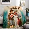 As You Like It Throw Lightweight 240g Flannel Blanket Soft Skin-friendly for Summer Cooling