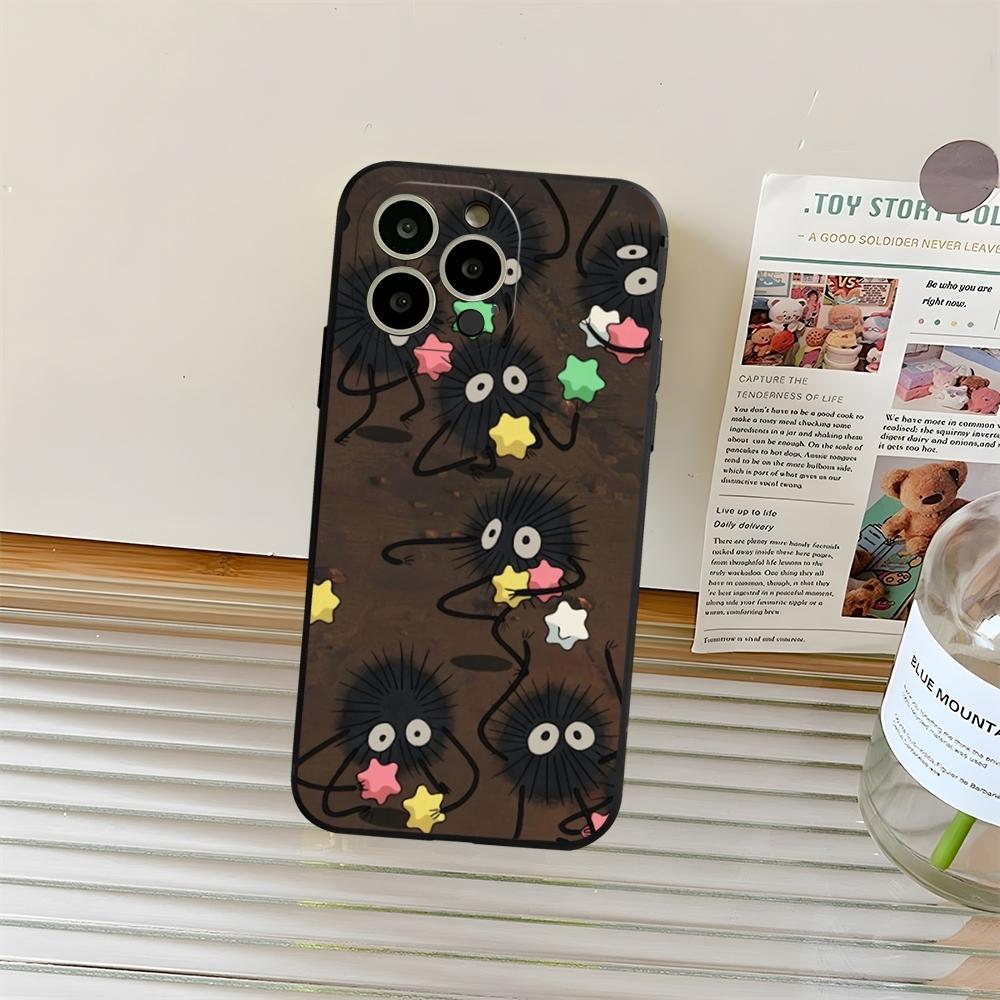 S-Spiriteds Flower A-Away Phone Case Fundas For Iphone 13 17 11 15ProMax 14 12 16 Pro Xs Max Mini Xr X Plus Coque