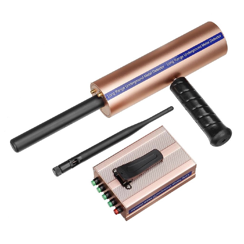 AKS 3D Detective Metal Detector Subterrâneo 3 Antenas Longo Alcance Ouro Diamante Caçador de Tesouros Buscador Detector Portátil