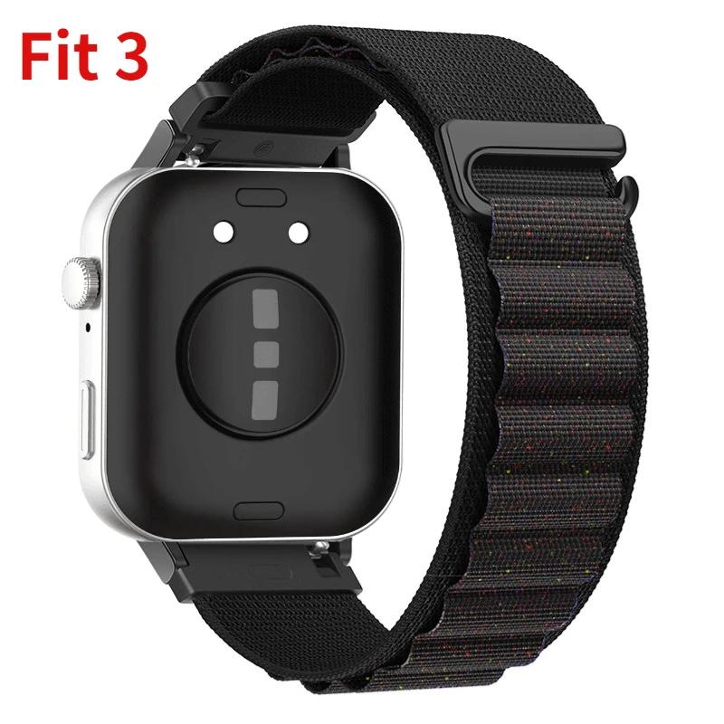 Alpine Loop Strap For Huawei Watch Fit 4/3 Nylon Adjustable Breathable Wristband For Huawei Watch Fit 4 Pro Bracelet Accessories