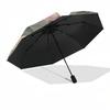 1PC Floral Pattern Umbrella-8-Rib Reinforced Portable Folding Travel Suitable for All Seasons Outdoor Daily , Fun Design-Z0420
