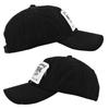 Newyourk Embroidered Baseball Cap Wide Brim Duck Tongue Hat Casual Style Black