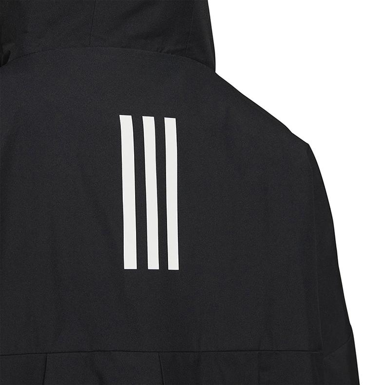 adidas Women'ss Zip-Up Hooded Jacket Black HM2777