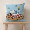 Art Cartoon SSnoopys Pillow Cover Sofa Cushion Cover Home Room Decoration Children Gift