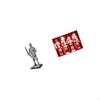 Vintage Knight Nutcracker Figurine Sculpture Creative Tabletop Ornament for Entryway Bookshelf