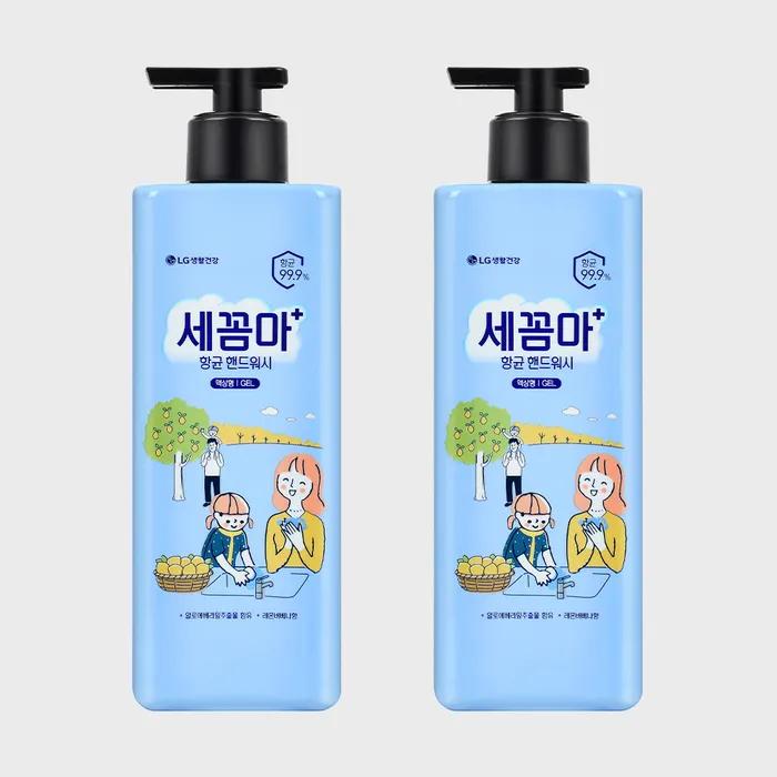 

On the Body_On the Body Secomma Hand Wash Lemon Verbena Scent 480ml X 2