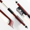 VINGOBOW Brazilwood Cello Bow, 35.6 Cm-43.2 Cm, Full Size, 71.5 Cm, Ebony, Frog, Natural, Mongolian White, Horsehair, Balanced Sweet Tone