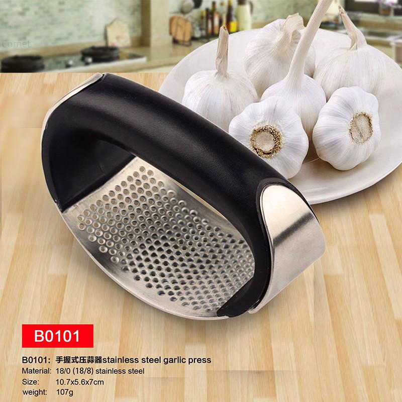 

pdtoweb Нержавеющая сталь Пресс для чеснока Дробилка Соковыжималка Slicer Имбирь Домашний кухонный инструмент