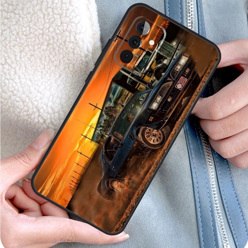 Truck Car Phone Case For Samsung Galaxy A55 A35 A25 A15 A51 A71 A12 A32 A52 A13 A33 A53 A14 A34 A54