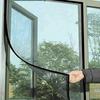 1PC Removable Magnetic Fly Screen for Windows No-Tools Adjustable Window Bug Barrier