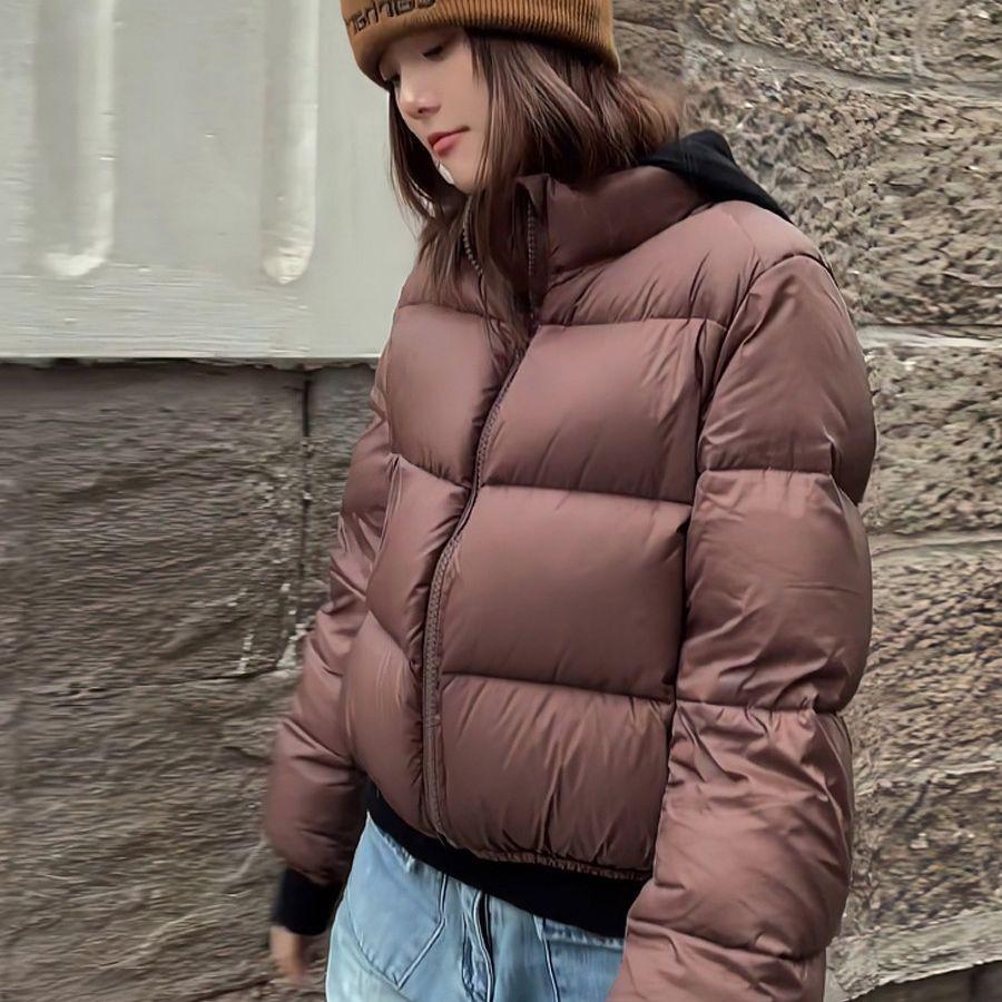 New Style Women's Winter Short Thickened Cotton Coat Loose Bread Coat Korean Style Western Style Small Cotton Padded Jacket