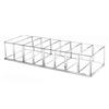 8 Compartments Makeup Organizer Clear Cosmetic Display Holder Acrylic Makeup Stand  Vanity