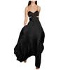 Women's Fashion Sexy Temperament Suspender Strap Color Tube Top Dress