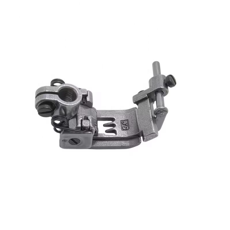 Adjustable Fabric Guide Presser Foot for 5.6MM 3 Needle 5-thread Coverlock Stitch Coverstitch Sewing Machines Accessories 5.6