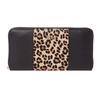 Biba Leopard Print Leather Zipped Purse