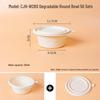 Disposable Round Food Containers with Lids