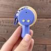 Cute Mini Record Player Keychains with Soothing Music Box Function for Music Lovers