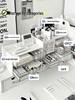Acrylic Desktop Organizer: Drawer-Type Student Punch Clock & Pen Holder
