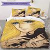 Versailles Rose Love Pattern Bedding uilt Set uilt Cover Pillowcase Home Decoration Birthday Gift (1 * duvet cover + 2 * pillowcase without core)237