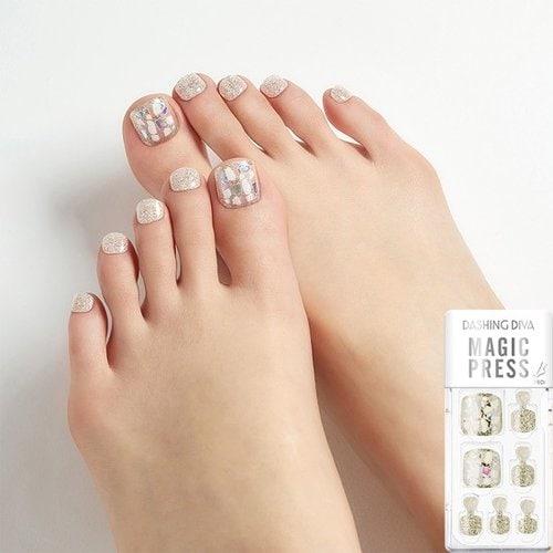 Desing Diva Magic Press Pedi Premium Jewel Mix 3 Types - No. 03