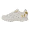 Under Armour Jogger Comfortable Fashion Shock Absorbing Breathable Low Top Lifestyle Casual Shoes Women sneaker Beige 3028388-115