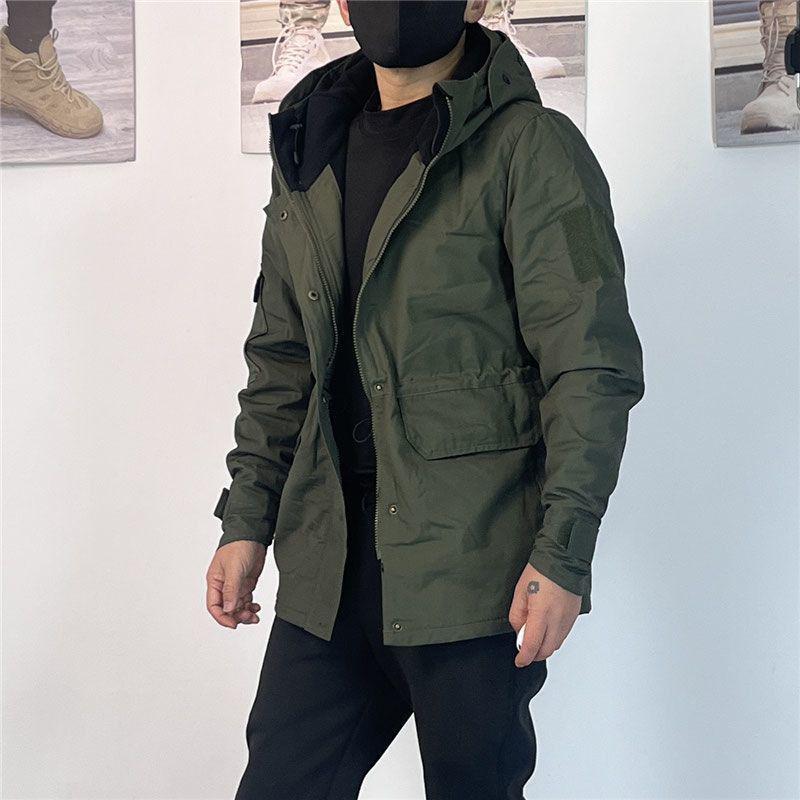 

Men s 2025 Autumn Hooded Windbreaker: Fashionable, Versatile Streetwear for Mountaineering or Casual Outings M (suggested height 165-170 cm)