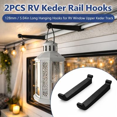 Adjustable Campers Hanging Hook System No Tools Needed For Quick Setup In Recreational Vehicles Garage Organization