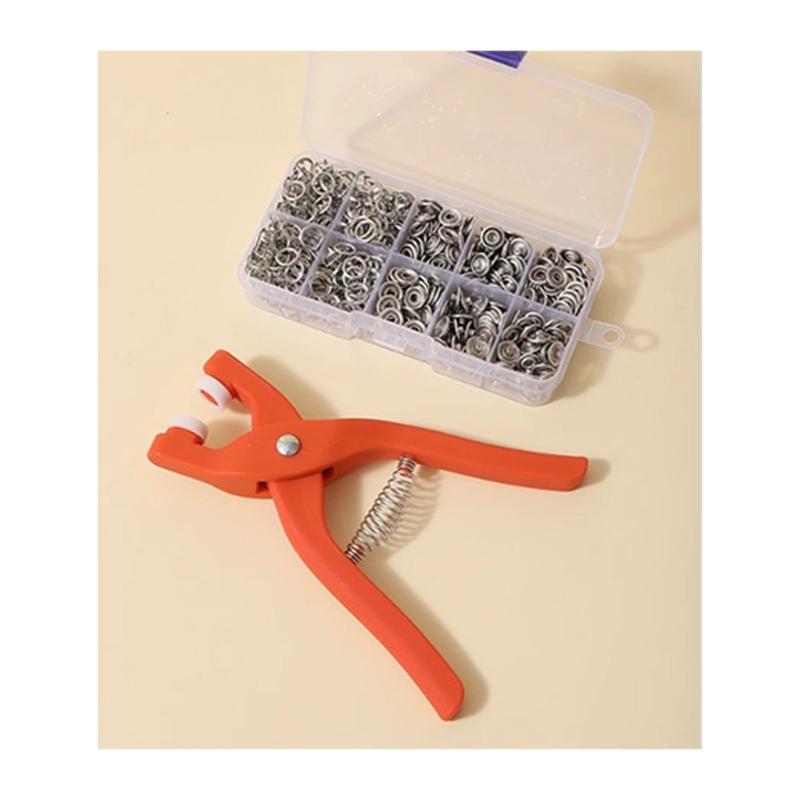 High Strengths Metal Fastener Installation Set Seamlessly Hide Designs For Garments Accessories Repair