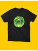 T-Shirt mit Rick und Morty Aufdruck
