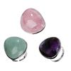 Natural Gemstones Ring Multi Occasion Wear Lightweight Adjustable Band For Gifts Special Event Collection