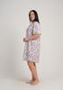 Women's Nightgown 4XL Vienetta Cotton Short Sleeve For Summer Nice