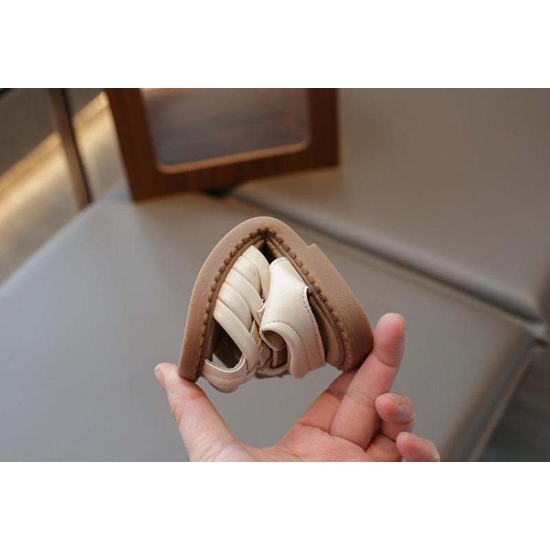 Closed-Toe Sandals for Girls and Boys Walkers Soft-Sole Anti-Slip Kids Beach Shoes, Toddler Casual Comfortable Footwear