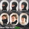 Breathable Black Cross Balaclava Face Ski Mask Perfect for Bicycle, Motorcycling, Hiking,Skiing for Outdoor Sports Tool