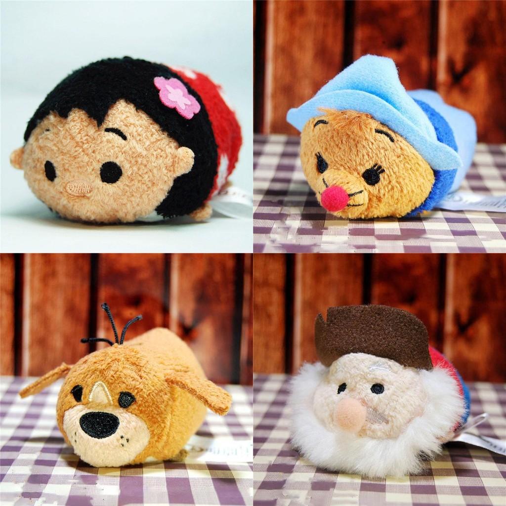 New Plush Doll Mini Toy Tsum Tsum Winnie The Pooh Toy Story Little Mermaid Adorable Design