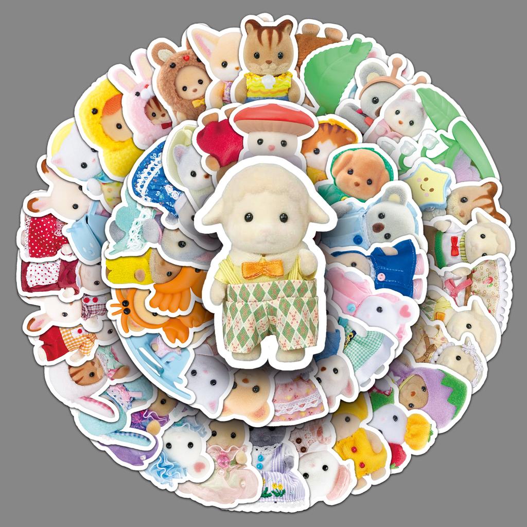 51 Senbeier Graffiti Stickers Personalized Cartoon Cute Decorative Mobile Phone Case Water Cup Gum Stickers